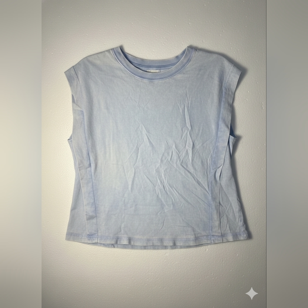 a.n.a Light Blue Sleeveless Top